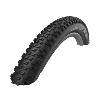 Schwalbe Pneu Rapid Rob 27.5x2.25, SBC, Active, K-Guard, Drahtreifen, schwarz