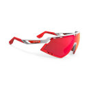 RudyProject Defender Brille white gloss-red, multilaser red